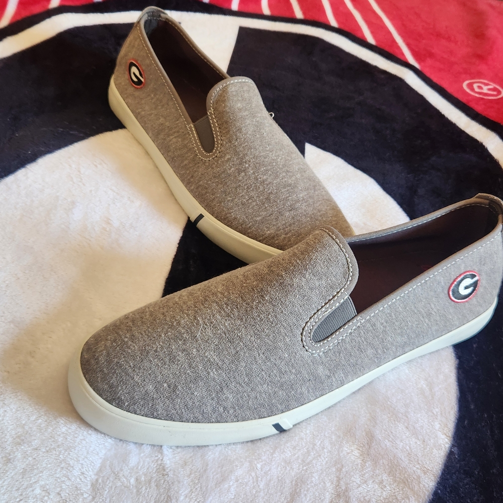 Johnnie-O Georgia Bulldogs Slip-On Sneakers Sz 12